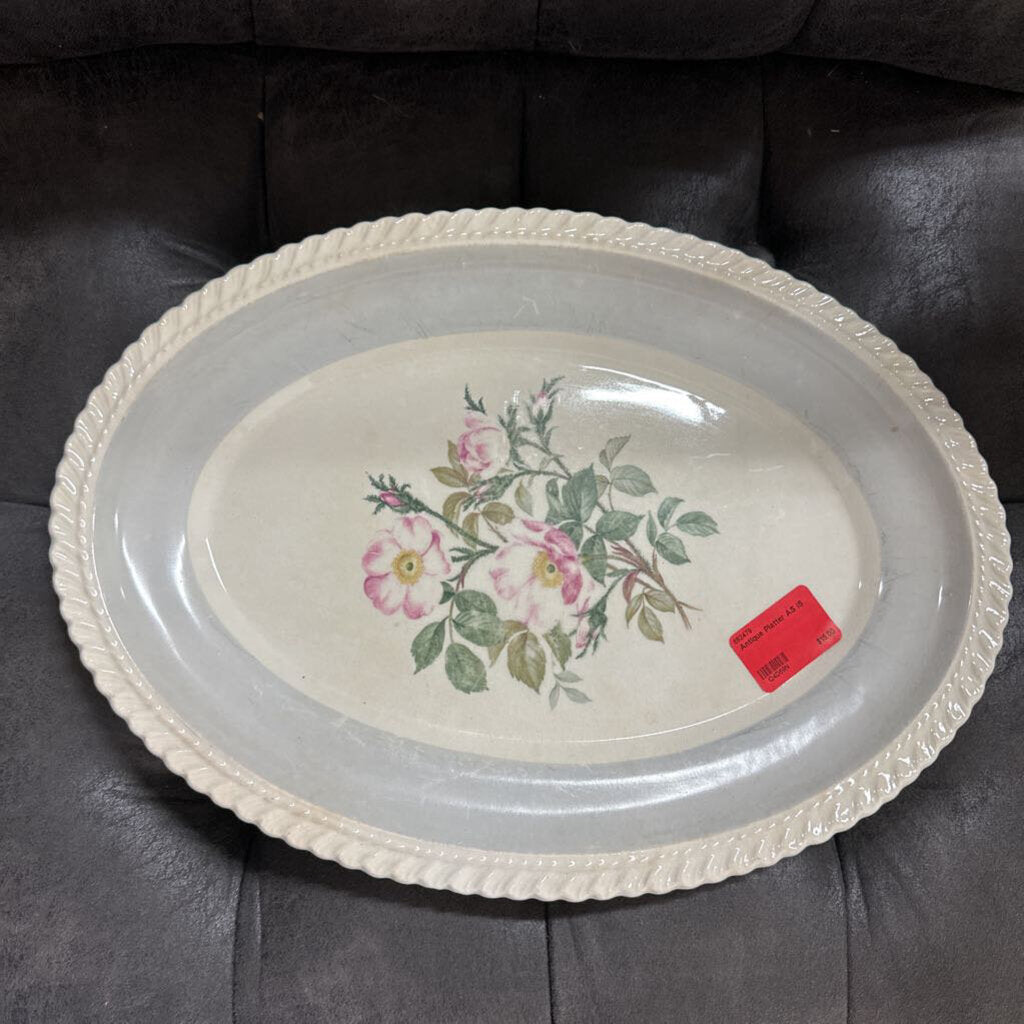 Antique Platter AS IS