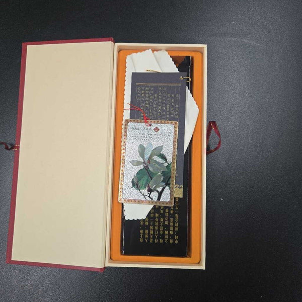 Splendid Night of Shanghai Laquered Mini Screen