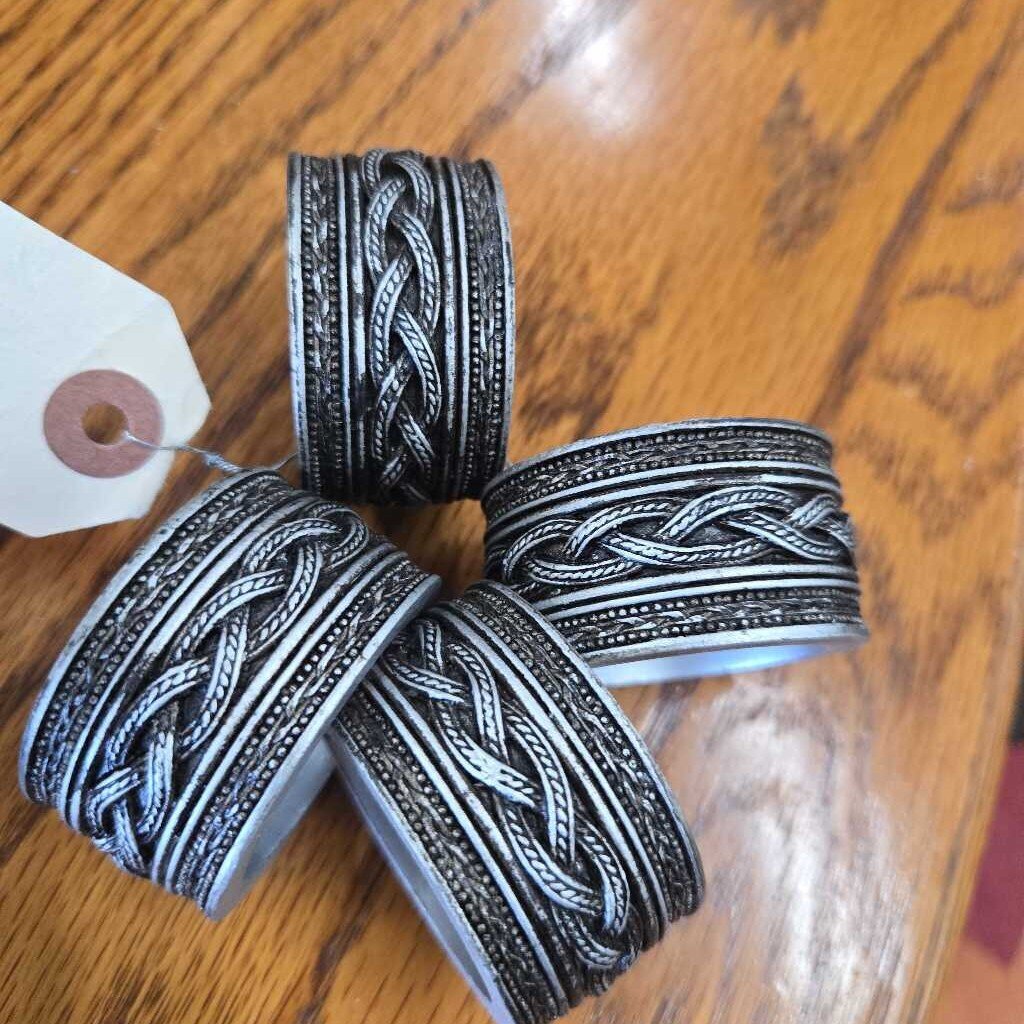 Set of 4 Napkin Rings