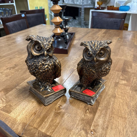Owl Bookends as is