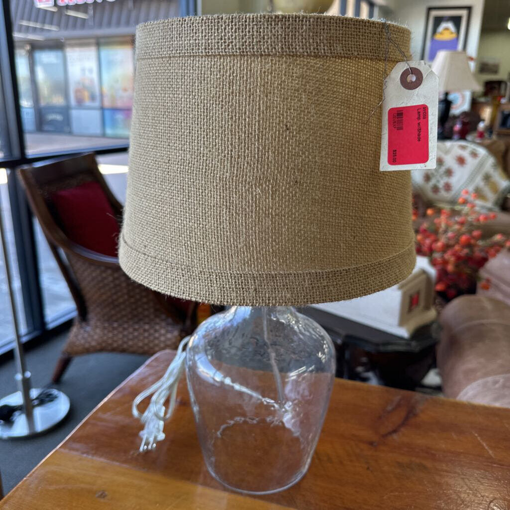 Lamp w/Shade