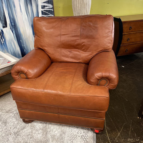 Leather Chair by Norwalk