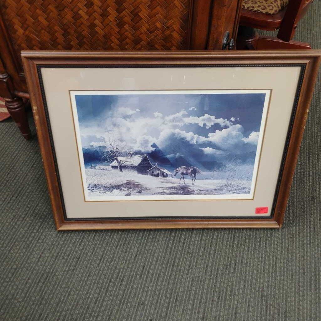 Signed & Numbered Print Bill Jackson w/Authenticity