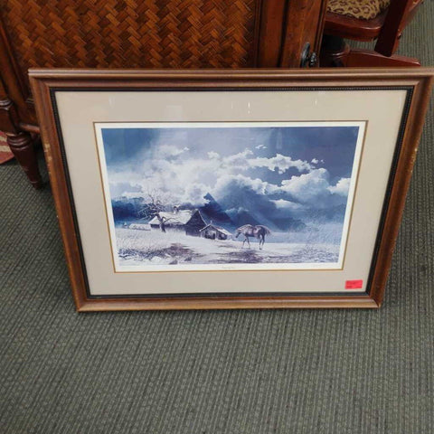 Signed & Numbered Print Bill Jackson w/Authenticity