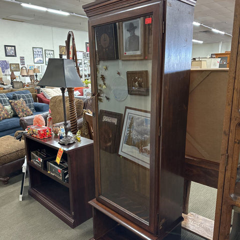 Gun Cabinet w/Key AS IS