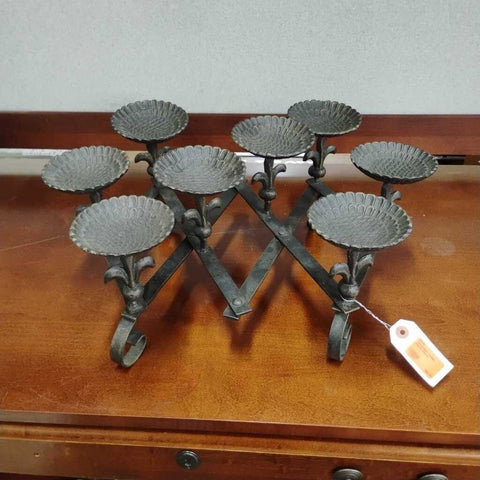 Accordian Candle Holder Decor