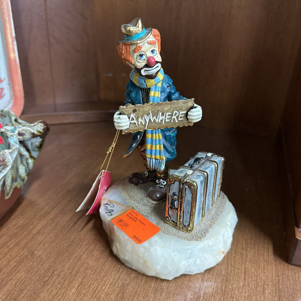 Ron Lee Clown Sculpture