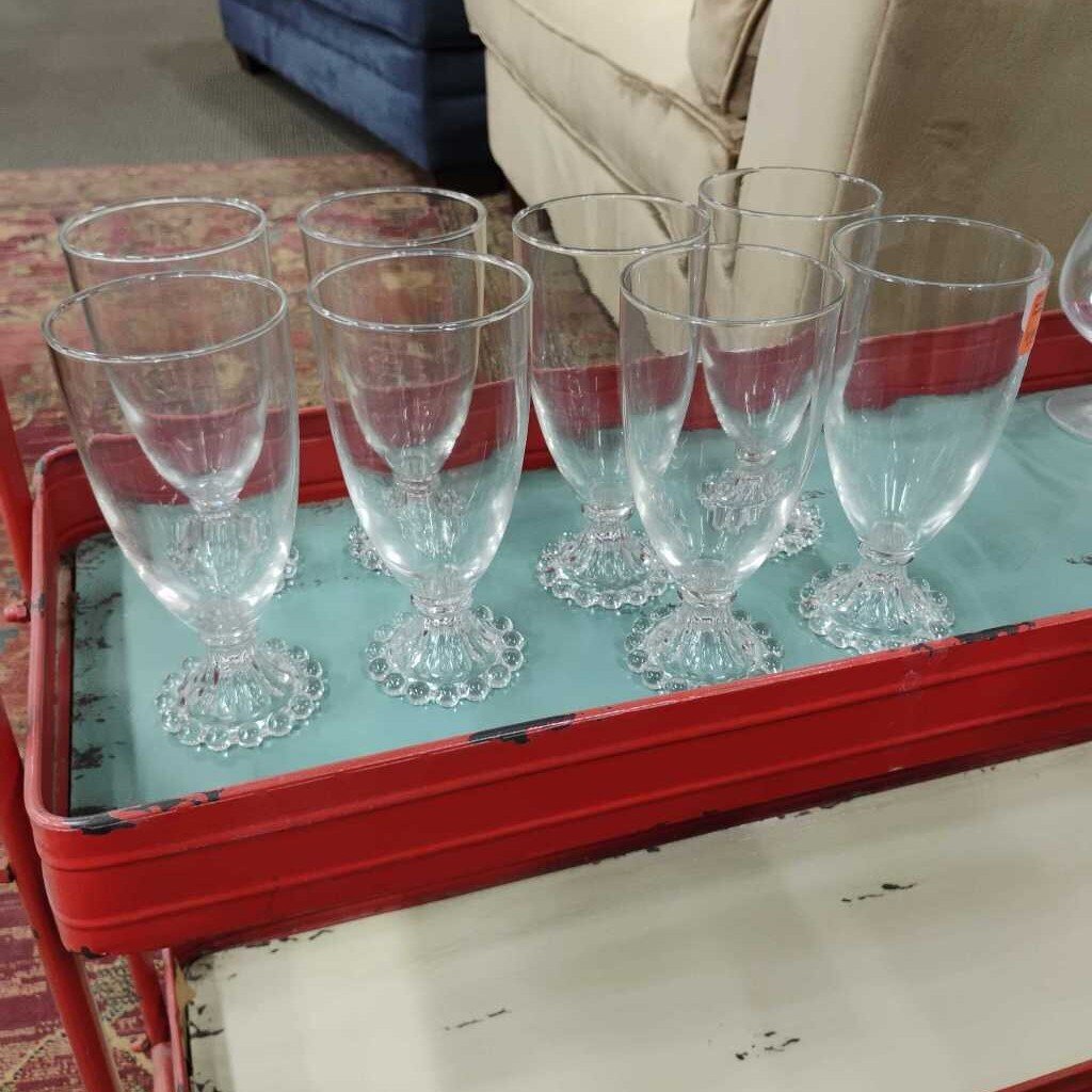 Set of 8 Water Glasses