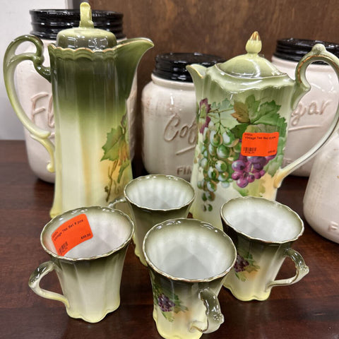Vintage Tea Set 8 pcs