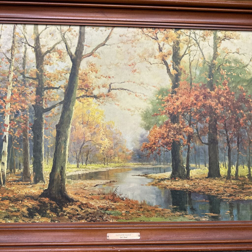 Autumn Glade by Robert Wood