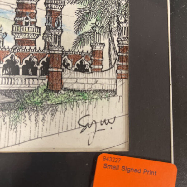 Small Signed Print