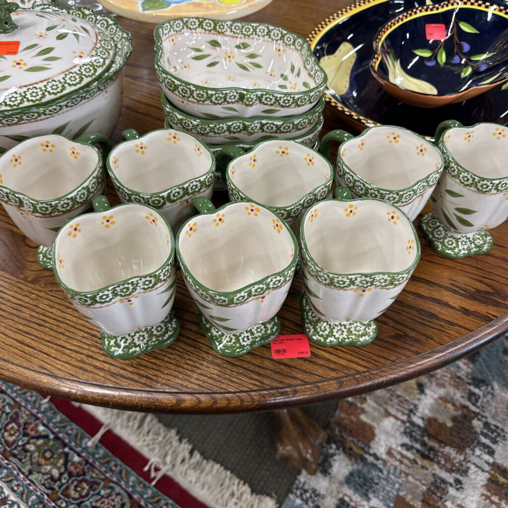 Set of 8 Temptations Coffee Cups