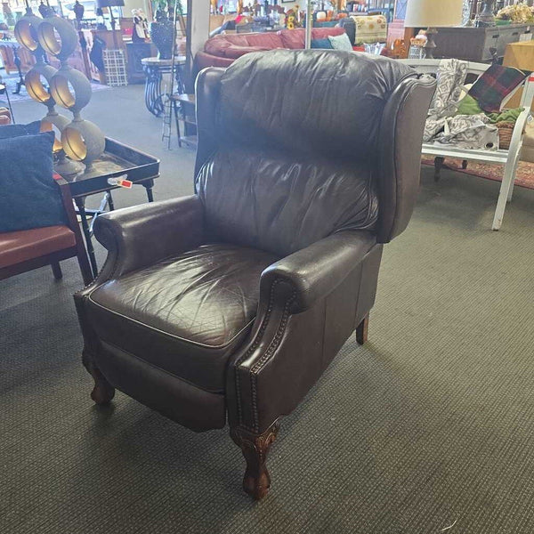 Leather Recliner AS IS