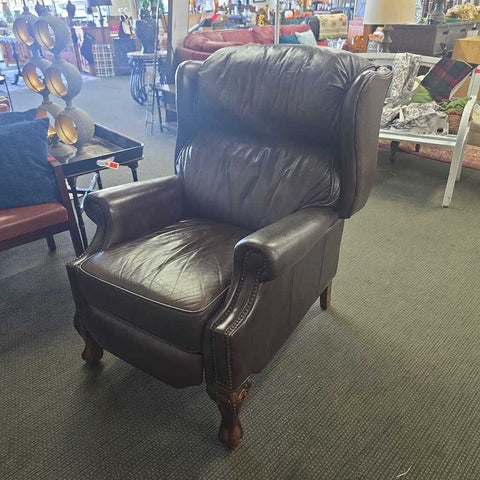 Leather Recliner AS IS