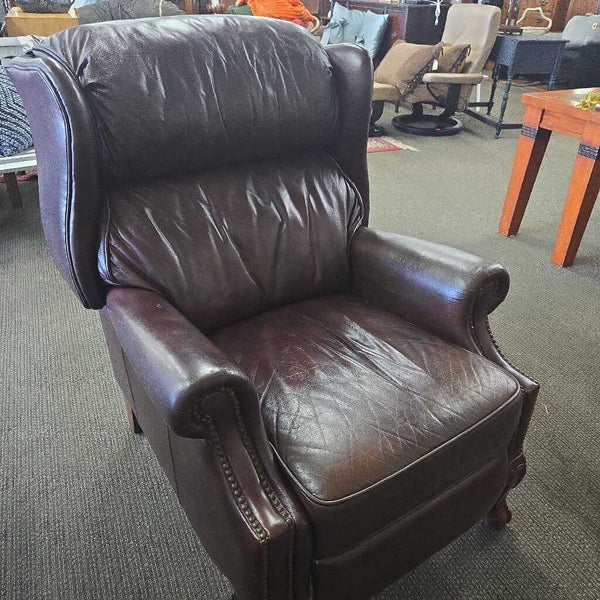 Leather Recliner AS IS