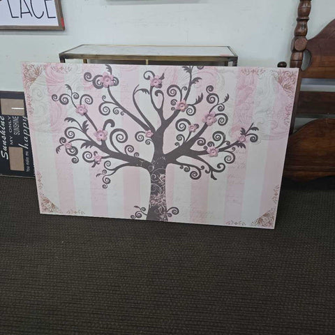 Tree and Flower Canvas
