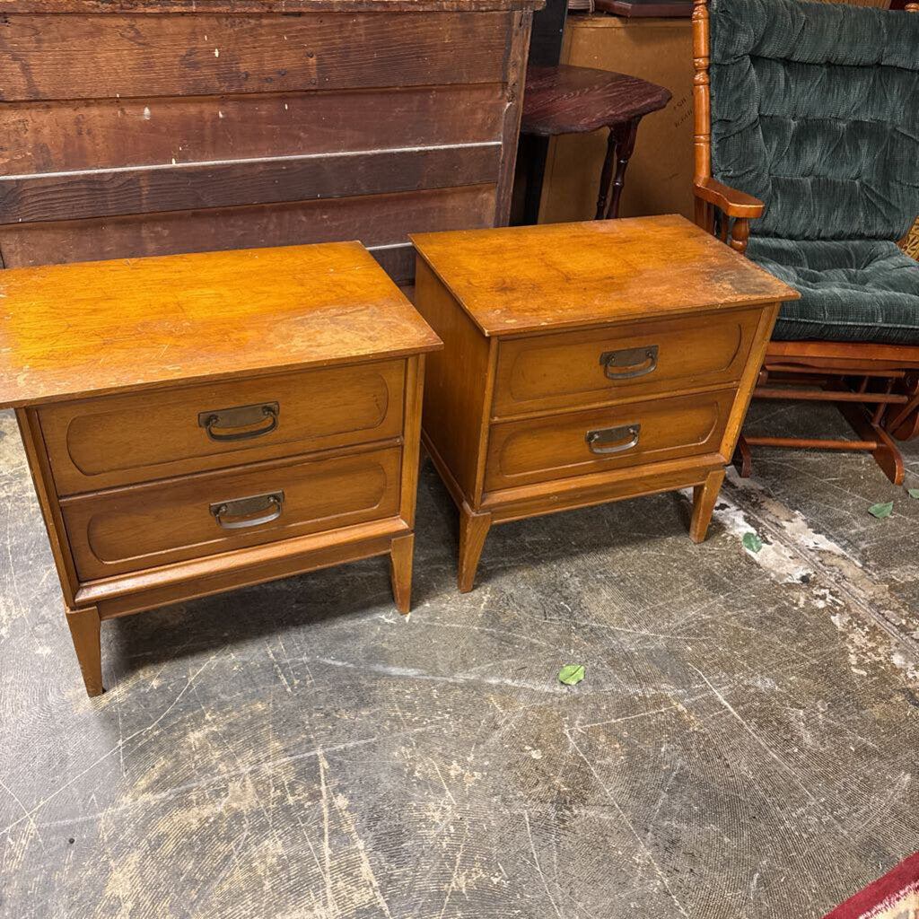 Pair of Mid Mod Nightstands
