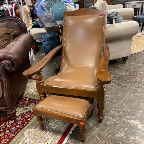Plantation Chair w/Ottoman