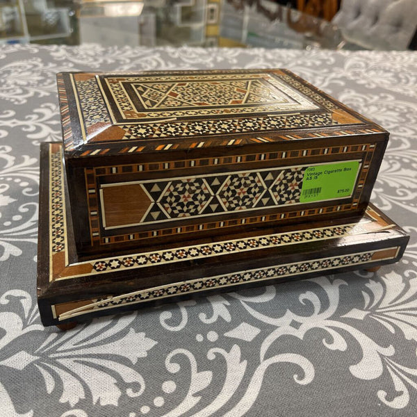 Vintage Cigarette Box AS IS
