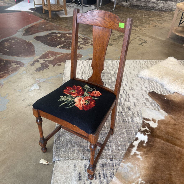Needlepoint Accent Chair