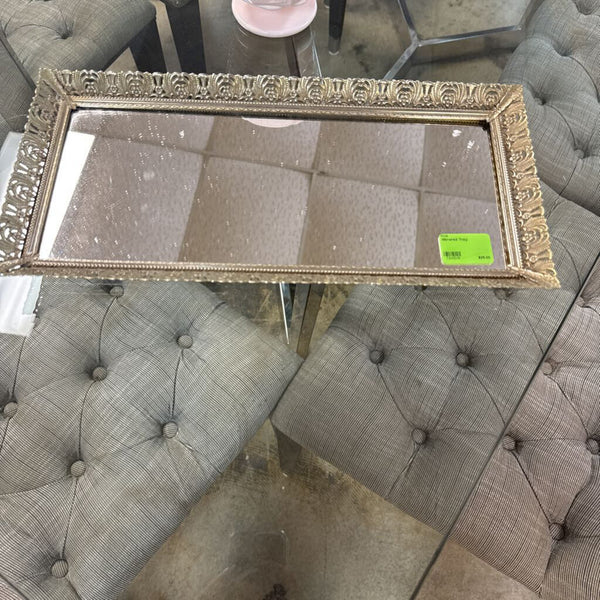Mirrored Tray