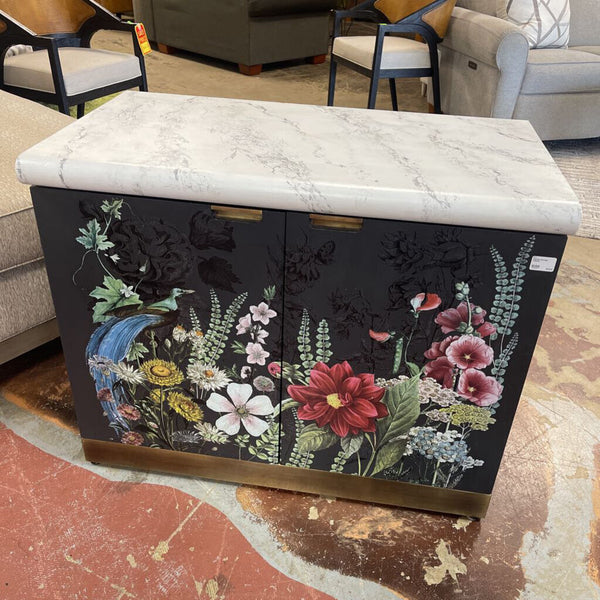 Painted Storage Cabinet