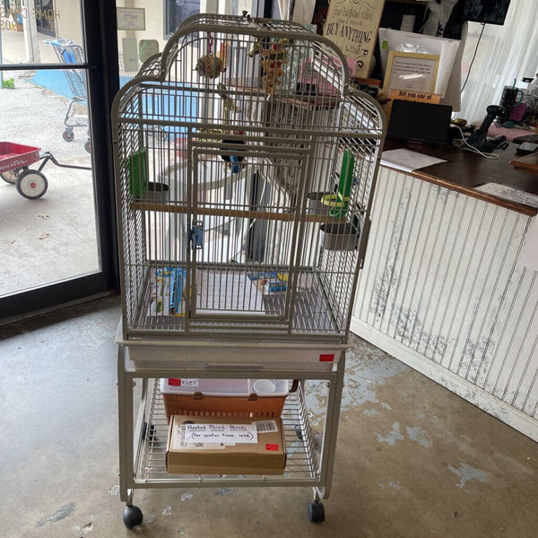 Bird Cage w/Extra Pices
