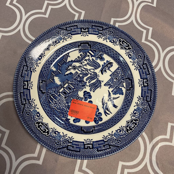 Blue Willow Salad Bowl