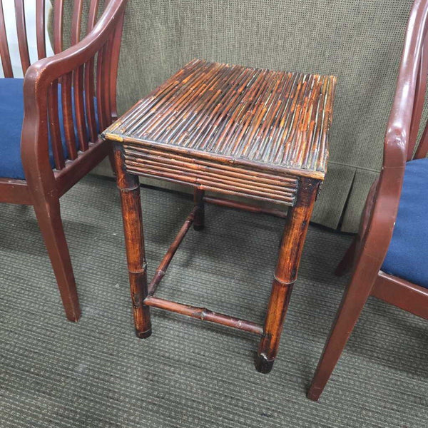 Pair of Vintage Bamboo Side Tables
