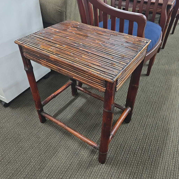 Pair of Vintage Bamboo Side Tables