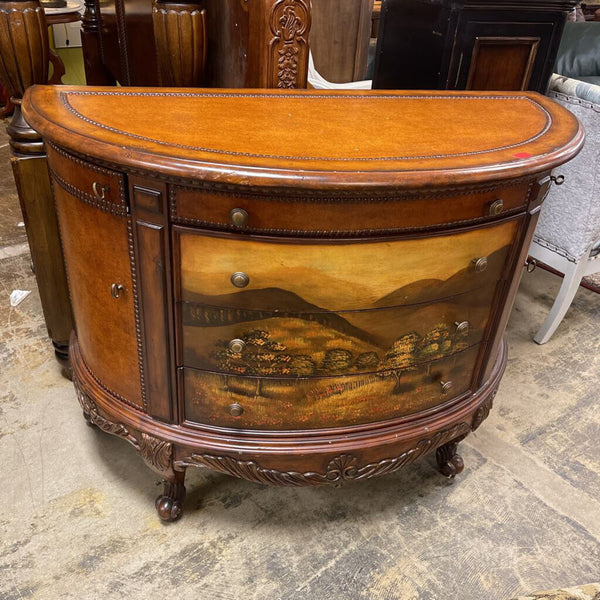 Half Moon Accent Cabinet