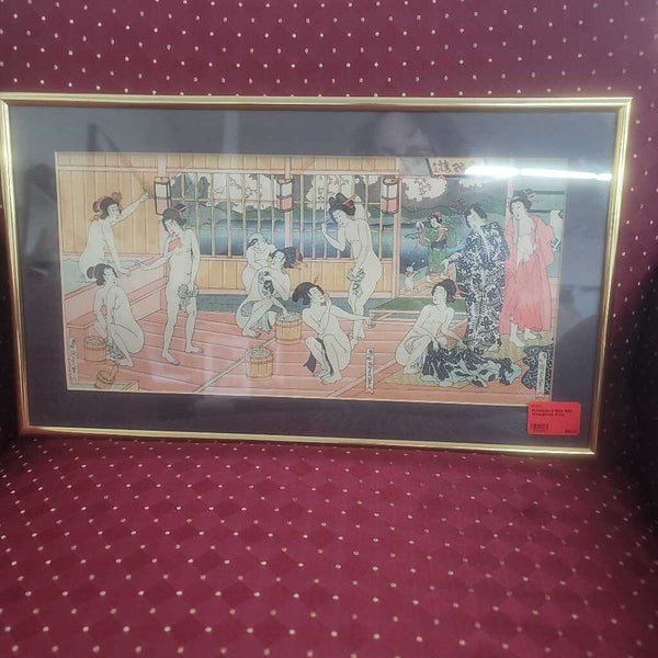 Kunisada II 1823-1880 Woodblock Print