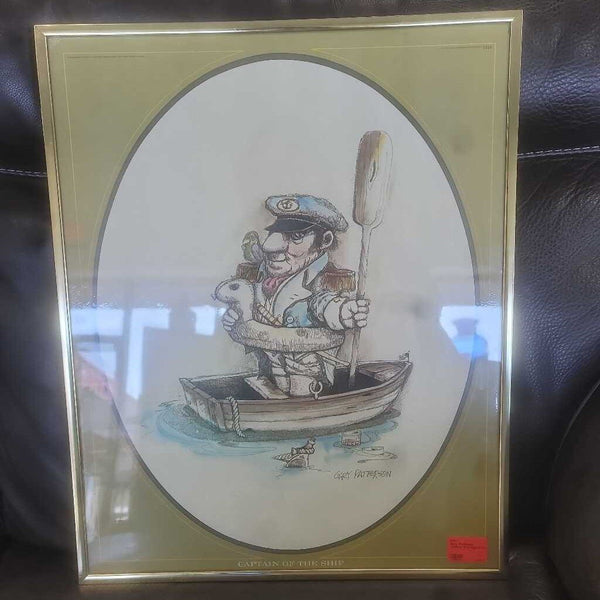 Gary Patterson Vintage 1970 Signed Art