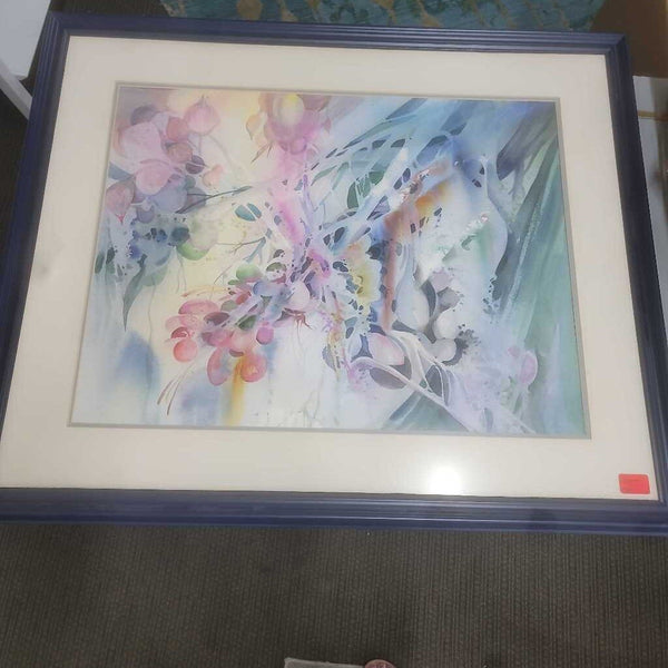 VTG Watercolor Signed Art