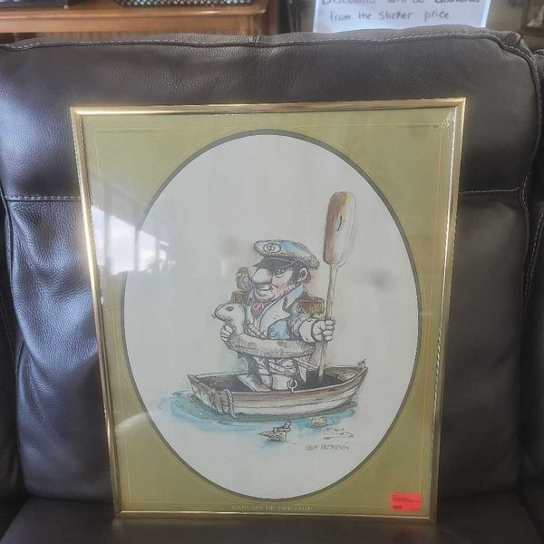 VTG Watercolor Signed Art