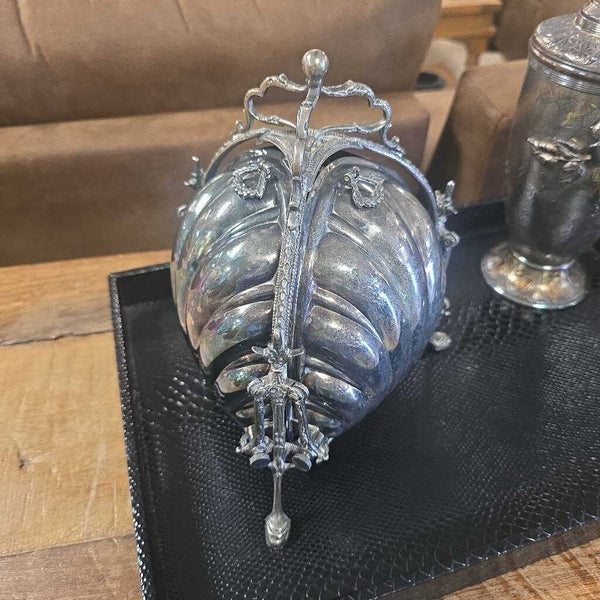Silver Plated Butterfly Serving Platter