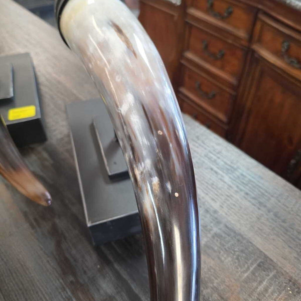 Pair of Uttermost Horn Candle Sconce