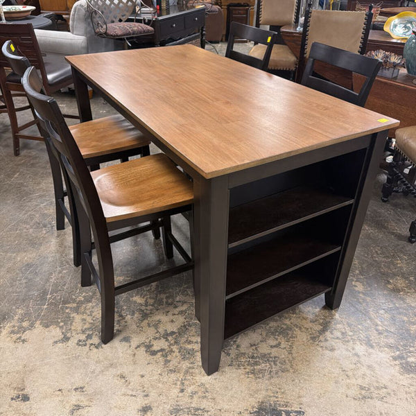 Barheight Table & 4 Stools