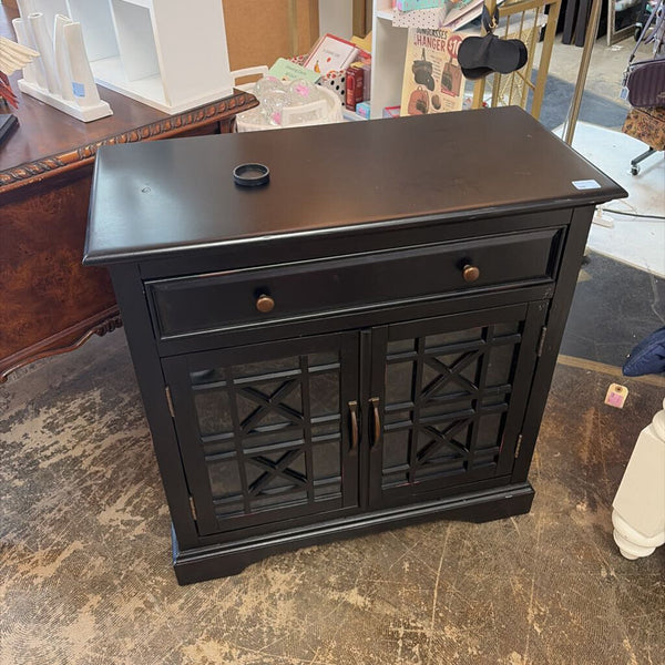 Black Accent Chest