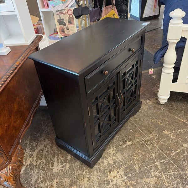 Black Accent Chest