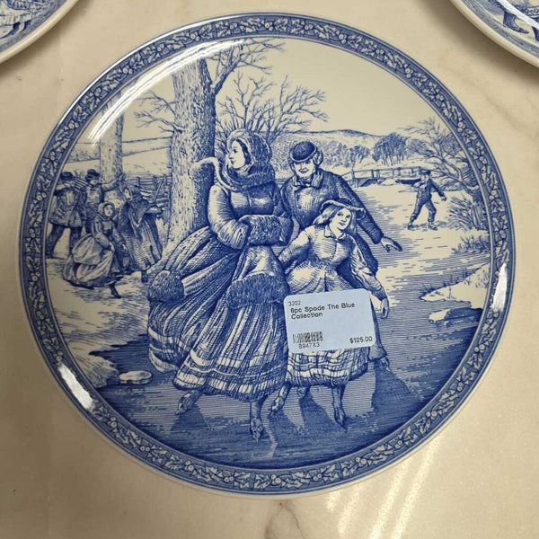 6pc Spode The Blue Collection