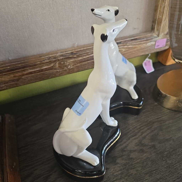 Pair of Vintage Greyhound Bookends