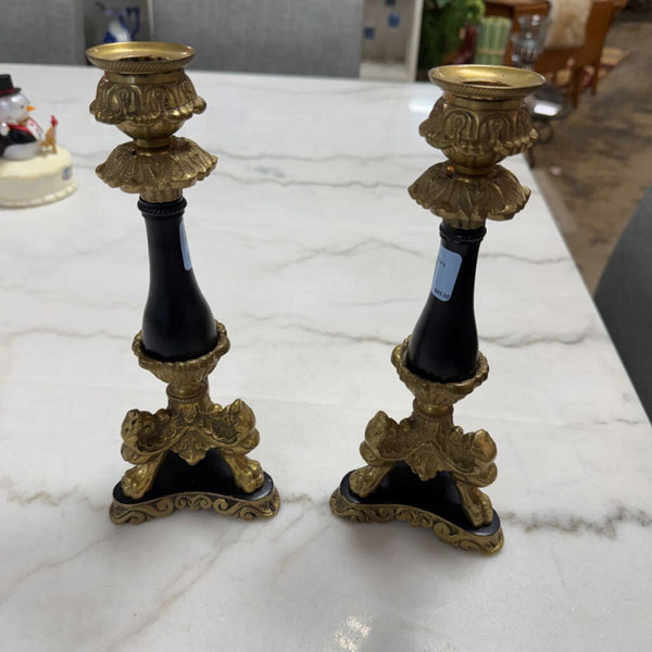 Pair of Mid Century Candle Holders