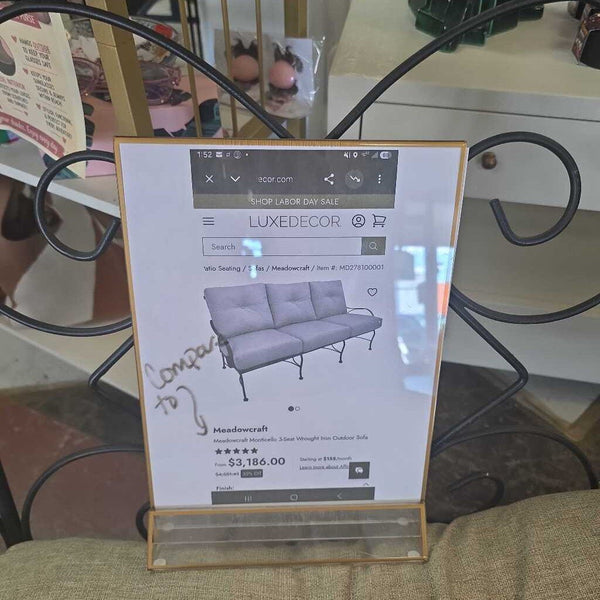 Vintage Medow Craft Sofa