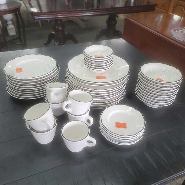 Syracuse Dish Set 49 pcs