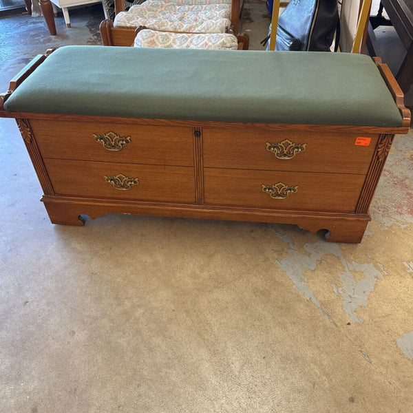 Storage Chest w/Bench Cushion