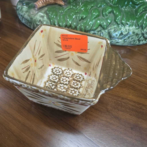 Temptations Bowl w/Lid