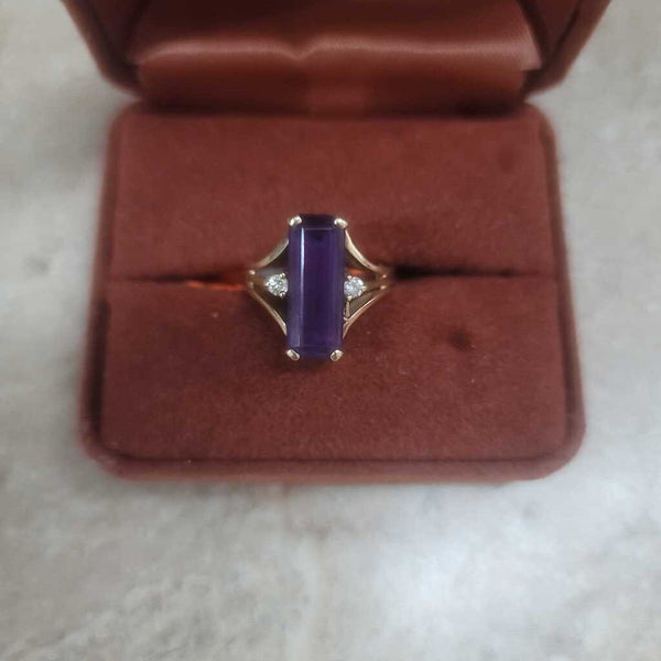 Amethyst 14k Ring
