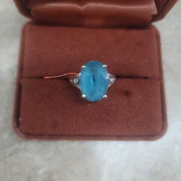 Blue Topaz 10k Ring