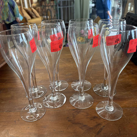 Set of 8 glasses